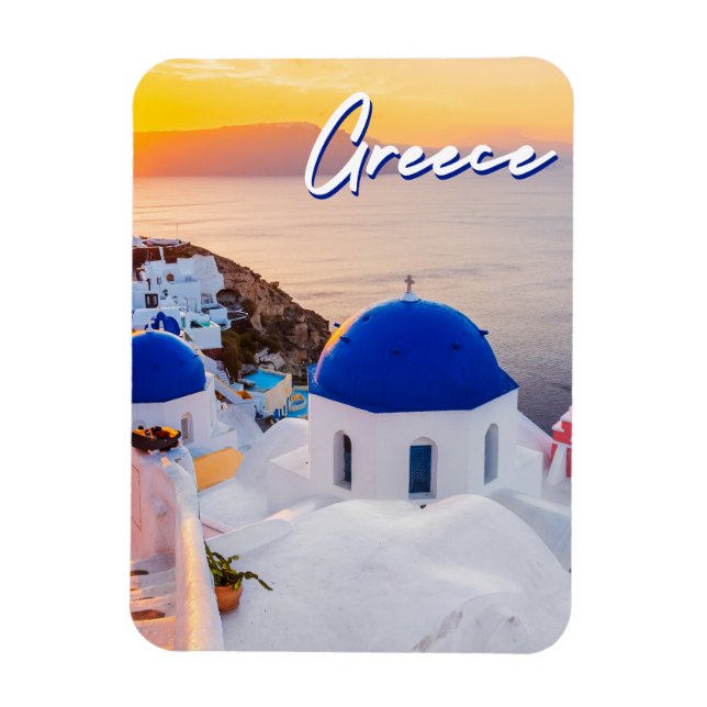 Griechenland Magnet (Vertikal)