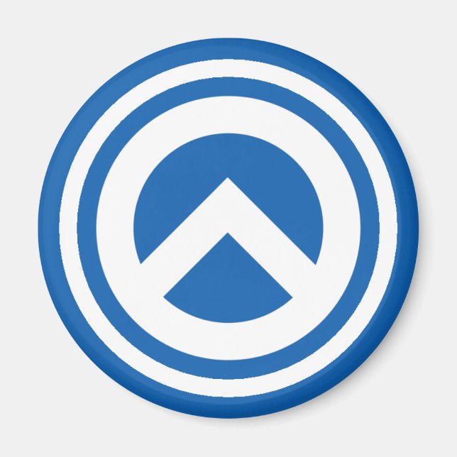 Griechenland Magnet - Lambda-Symbol (Vorne)