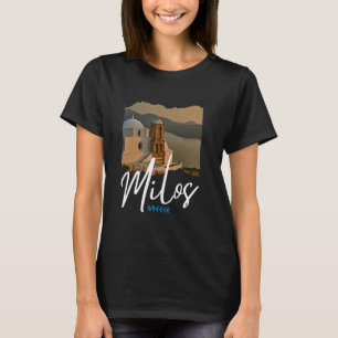 Griechenland Milos Souvenir Greece Milos T-Shirt