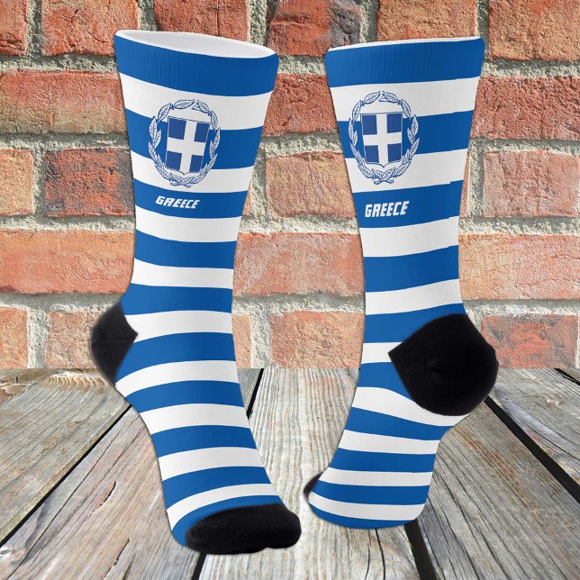 Griechenland Mode Socks, griechische Flagge Blaue/ Socken (Von Creator hochgeladen)