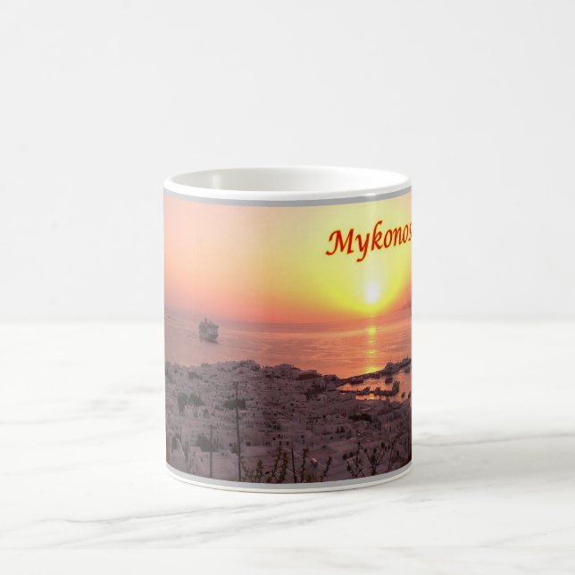 Griechenland - Mykonos - Kaffeetasse (Mittel)