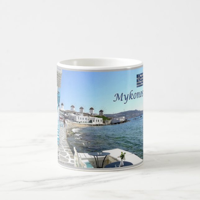 Griechenland - Mykonos - Little Venice - Kaffeetasse (Mittel)