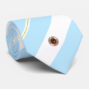 Griechenland (New York) Stadtflagge Neck Tie Krawatte