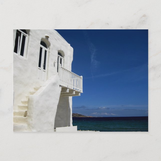 Griechenland Paros Postkarte (Vorderseite)