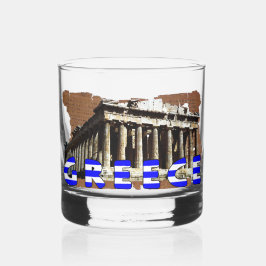 Griechenland Parthenon Acropolis Whiskyglas