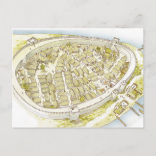 Griechenland. Polis Postkarte