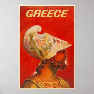 Griechenland-Reiseposter Poster
