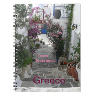 Griechenland Reiseziel Notebook Notizblock