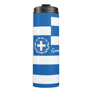 Griechenland reist Mug, patriotische griechische F Thermosbecher