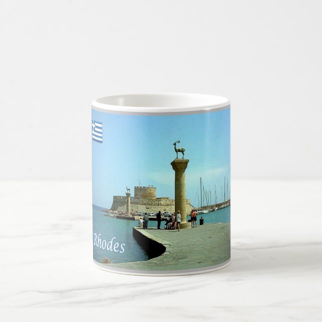 Griechenland - Rhodos - Kaffeetasse (Mittel)
