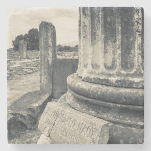 Griechenland, Ruinen der antiken Stadt Steinuntersetzer