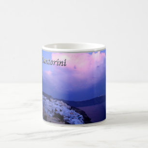 Griechenland - Santorin - Thera - Thira - Oia - Kaffeetasse