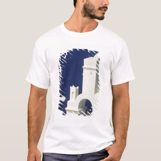 Griechenland, Santorini. Aussicht auf eine griechi T-Shirt