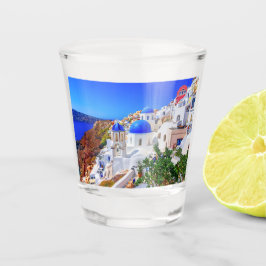 Griechenland Santorini Schnapsglas