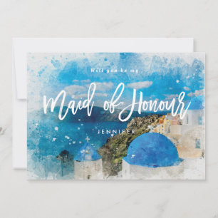 Griechenland sind Sie mein Mädchen der Dankeskarte