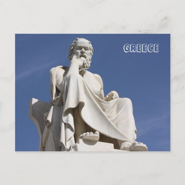 Griechenland Sokrates Postcard Postkarte (Vorderseite)