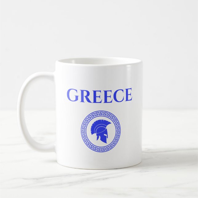 Griechenland Spartan Kaffeetasse (Links)