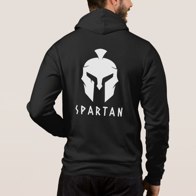 Griechenland Spartan Men Hoodie (Rückseite)