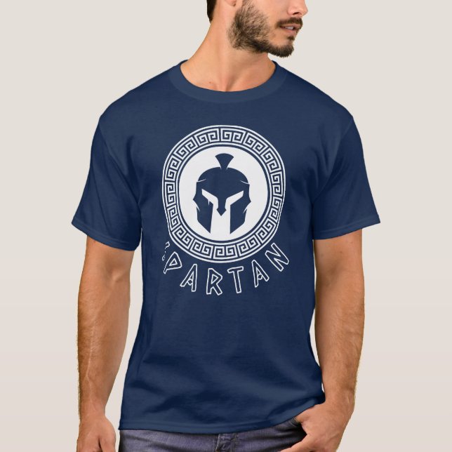 Griechenland Spartan Men T-Shirt (Vorderseite)