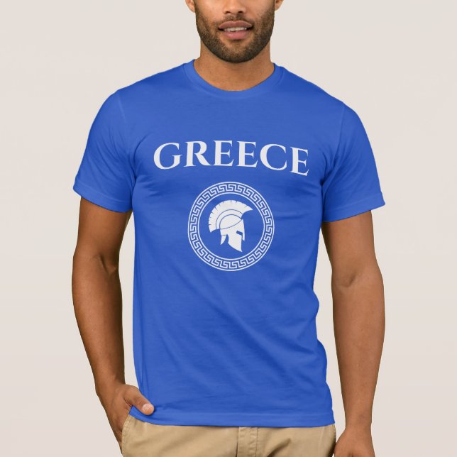 Griechenland Spartan T-Shirt (Vorderseite)