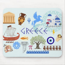 Griechenland Symbole für Reisende