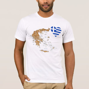 Griechenland - T - Shirt für Flaggen