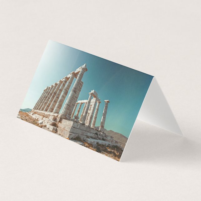 Griechenland-Tempel von Poseidon (Vorderseite)