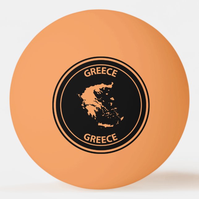 Griechenland Tischtennisball (Vorderseite)