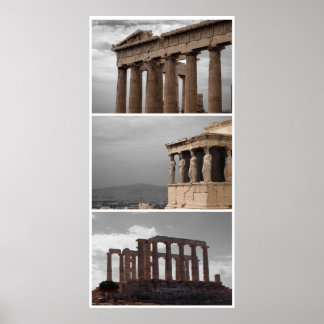 Griechenland Triple Poster