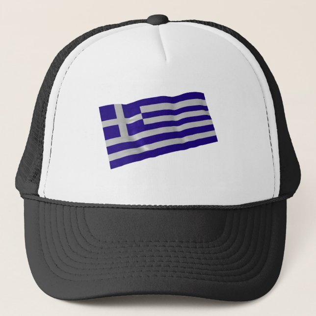 Griechenland Truckerkappe (Vorderseite)
