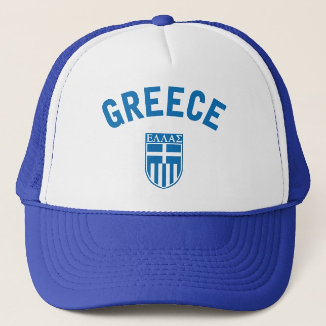 Griechenland Truckerkappe (Vorderseite)