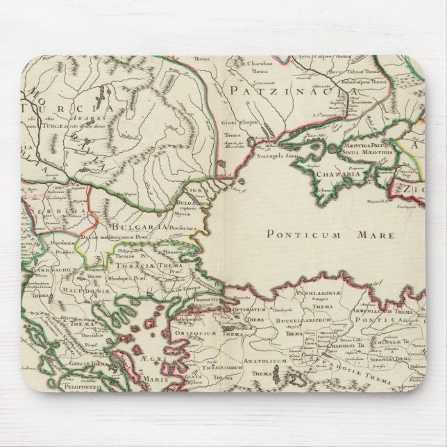 Griechenland, Türkei, Europa Mousepad (Vorne)