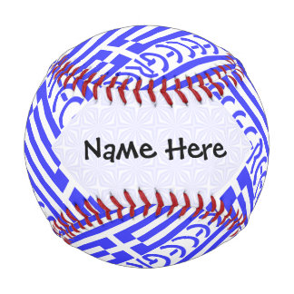 Griechenland und die griechische Flagge Personalis Baseball
