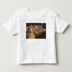 Griechenland und die griechische Insel Santorini Kleinkind T-shirt