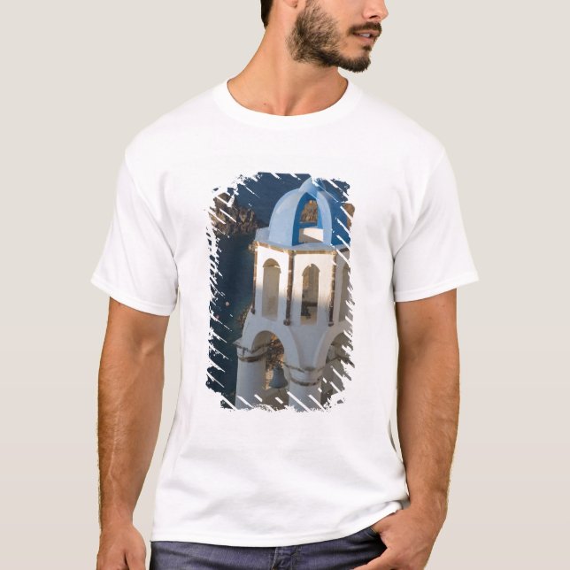 Griechenland und die griechische Insel Santorini S T-Shirt (Vorderseite)