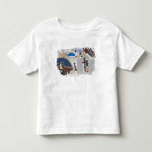 Griechenland und griechische Insel Santorin Stadt Kleinkind T-shirt