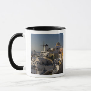 Griechenland und griechische Insel Santorin, Stadt Tasse