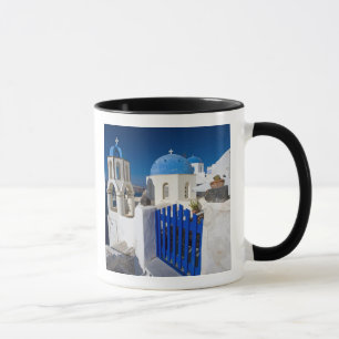 Griechenland und griechische Insel von Santorini Tasse