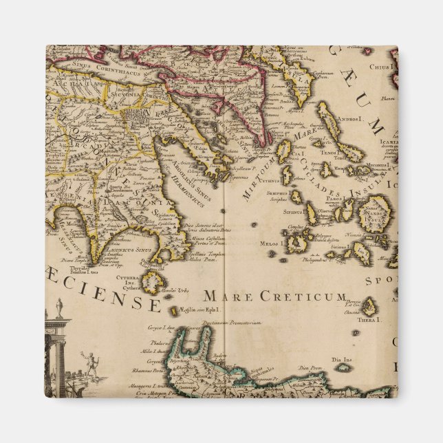 Griechenland und Türkei 3 Magnet (Vorne)