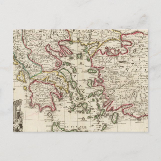 Griechenland und Türkei Postkarte (Vorderseite)