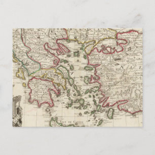 Griechenland und Türkei Postkarte