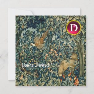 GRIECHENLAND, WALDBESTIERE, FLEX, Fasan, grüne Blü Einladung