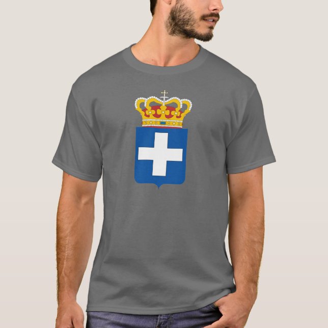 Griechenland-Wappen (1863-1924 und 1935-1973) T-Shirt (Vorderseite)
