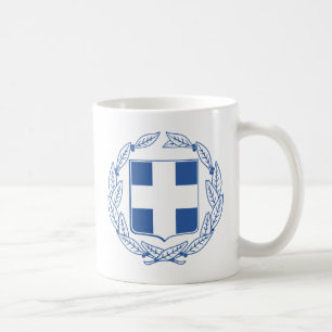 Griechenland-Wappen Tasse