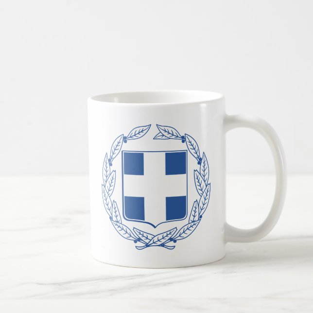 Griechenland-Wappen Tasse (Rechts)