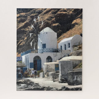 Griechenland-Windmühlen-Puzzlespiel Puzzle