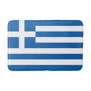 Griechenlandflagge Badematte