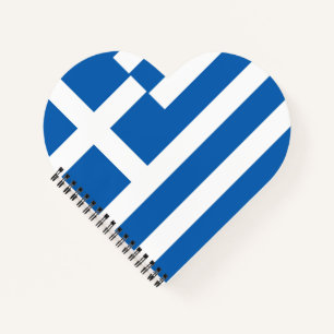 Griechenlandflagge Notizbuch