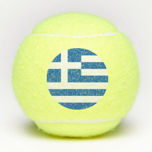 Griechenlandflagge Tennisbälle