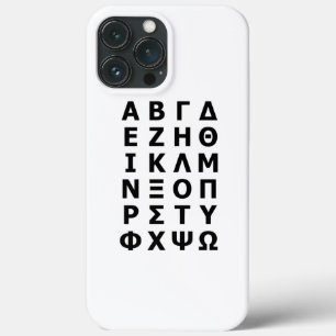 Griechisch Alphabet Case-Mate iPhone Hülle